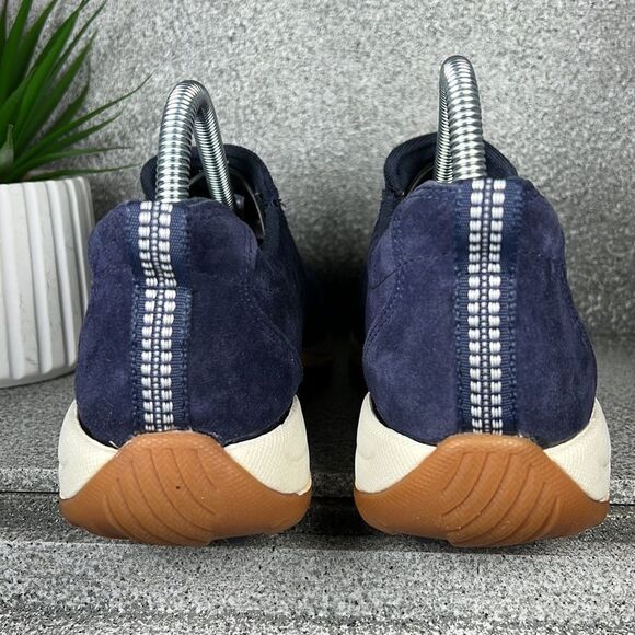 L.L. Bean Blue Suede Outdoor Hiking Sneakers Boots Shoes Size 7 - Picture 4 of 8